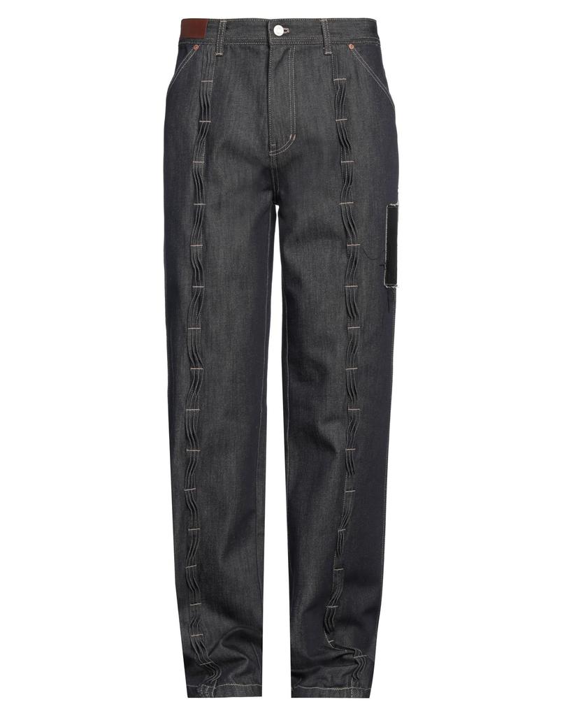 【ANDERSSON BELL】 RODEO CARPENTER WIDE JEANS BLACK Black Rodeo Carpenter Wide Jeans by Andersson Bell on Sale