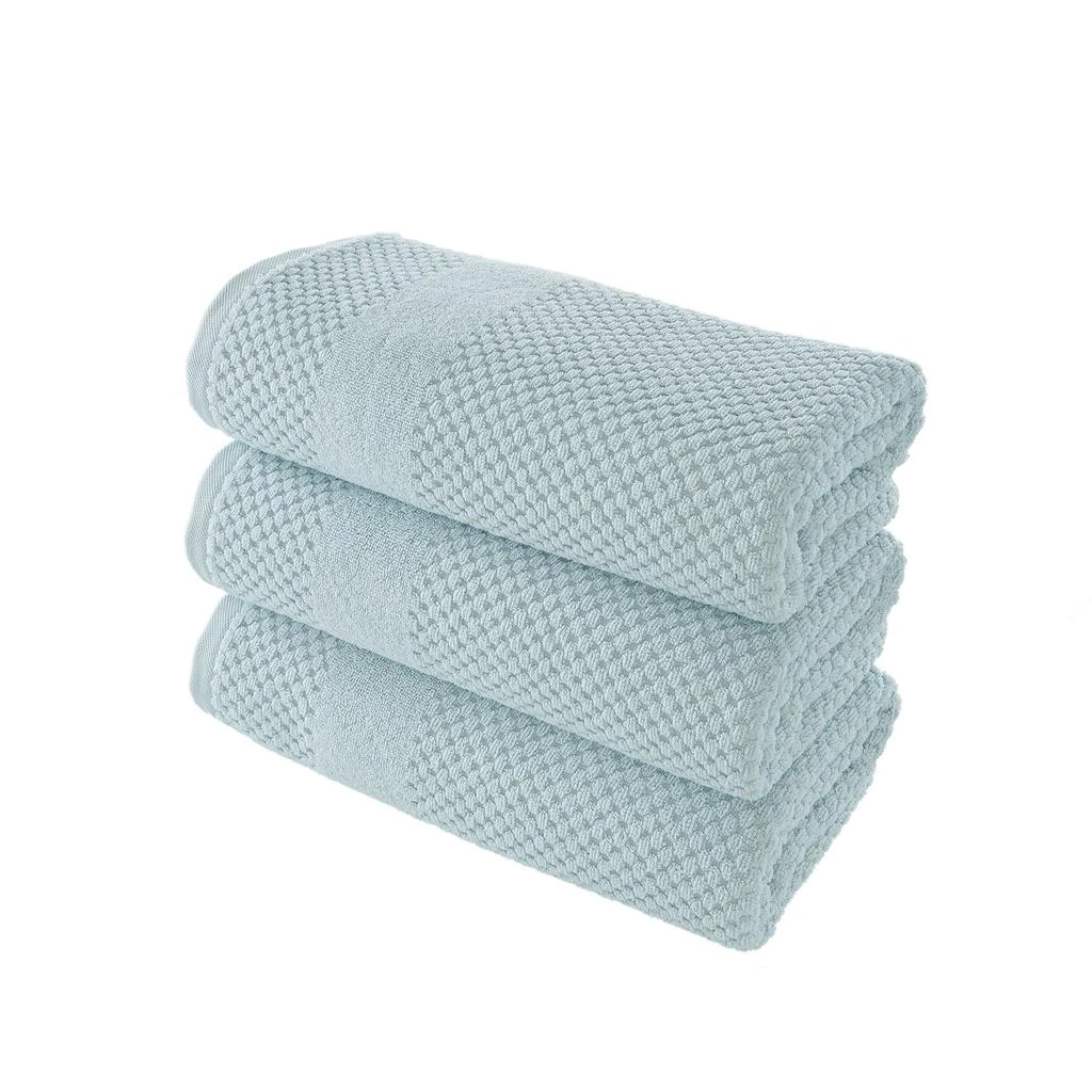 Chortex USA Alexis Antimicrobial Honeycomb Bath Towel (Pack of 3) 6