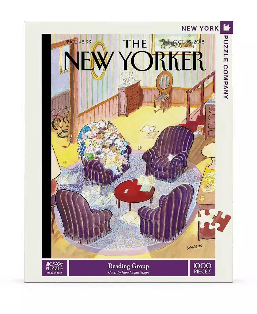 New York Puzzle Company Reading Group 1000 Piece Puzzle - BABY & KIDS ...