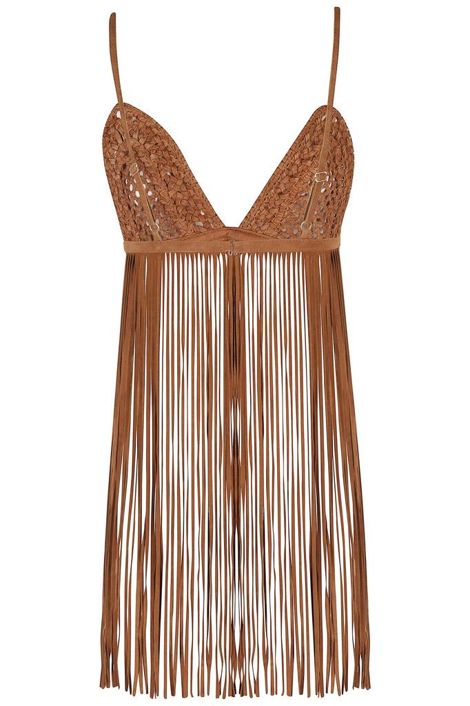 retrofête Retrofete Jacinta Fringed Bra Top