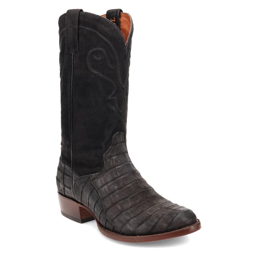 Dan Post Boots Alvis Caiman Round Toe Cowboy Boots