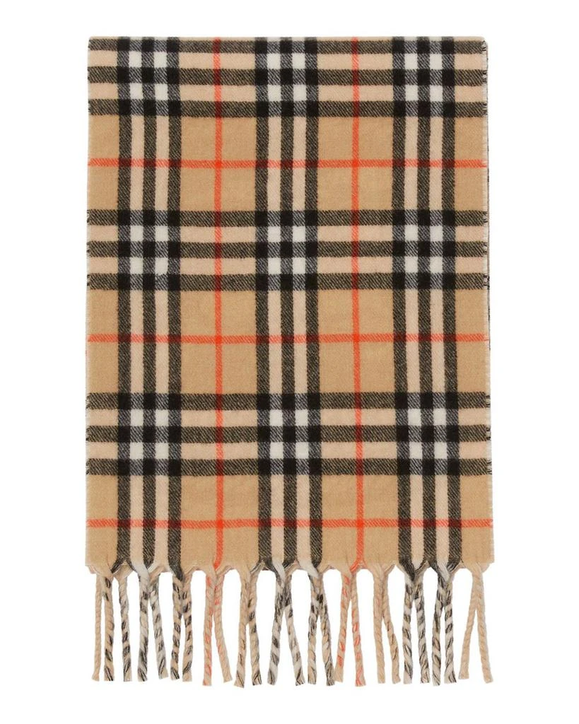 Burberry Reversible Knight Stamp Cashmere Scarf 2