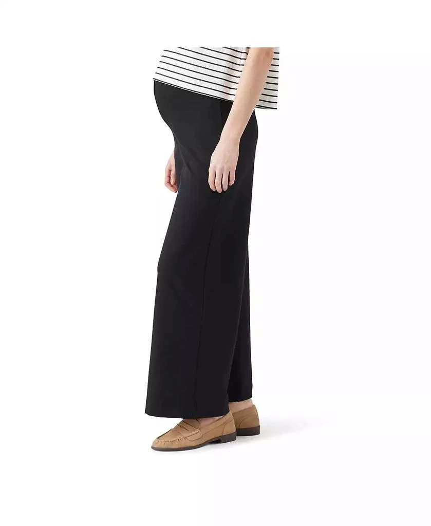Ripe Maternity Maternity Ripe Isha Wide Leg Pant Black 2