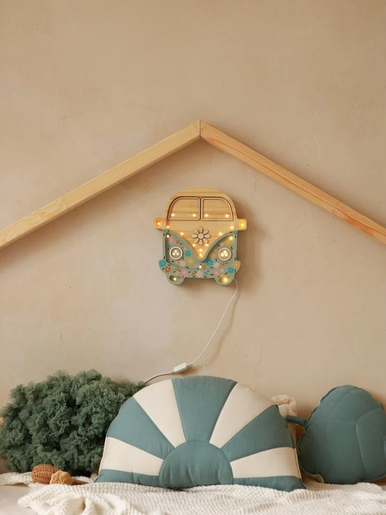 Little Lights Little Lights Van Lamp in Blue (31×29x5.5 cm) 3