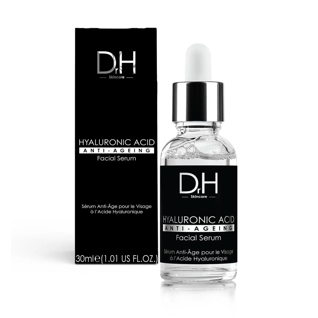 skinChemists Dr H Anti-Aging Hyaluronic Acid Facial Serum 1.01 fl oz 1