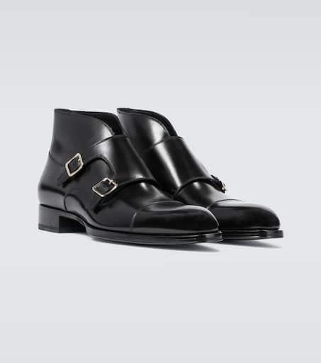 Tom Ford Sutherland double monk strap shoes 5