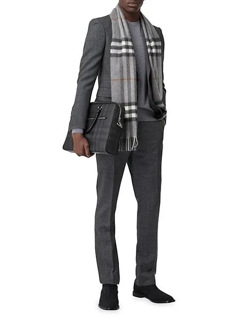 Burberry The Classic Giant Check Cashmere Scarf 3