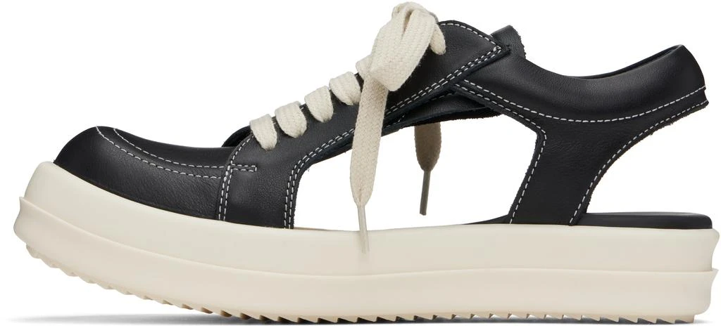 Rick Owens Black Hollywood Hollowed Vintage Sneaks Sneakers 3