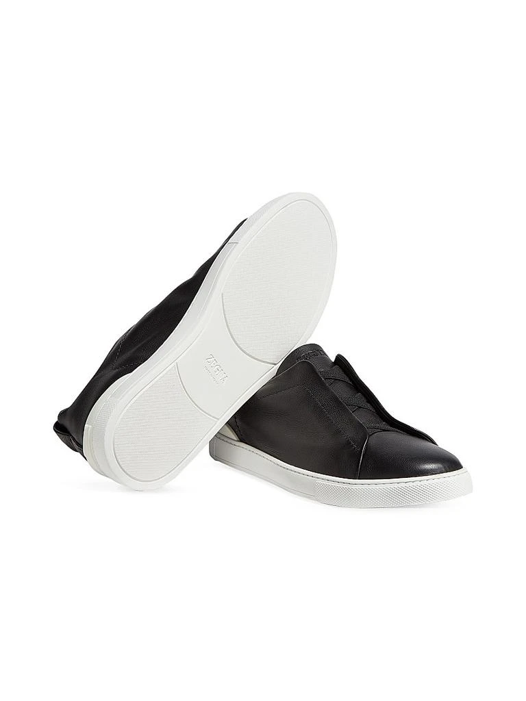 Zegna Secondskin Triple Stitch Sneakers 6