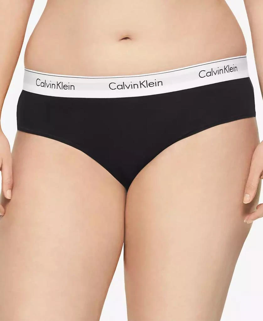 Calvin Klein Plus Size Modern Cotton Logo Hipster Underwear QF5118 1