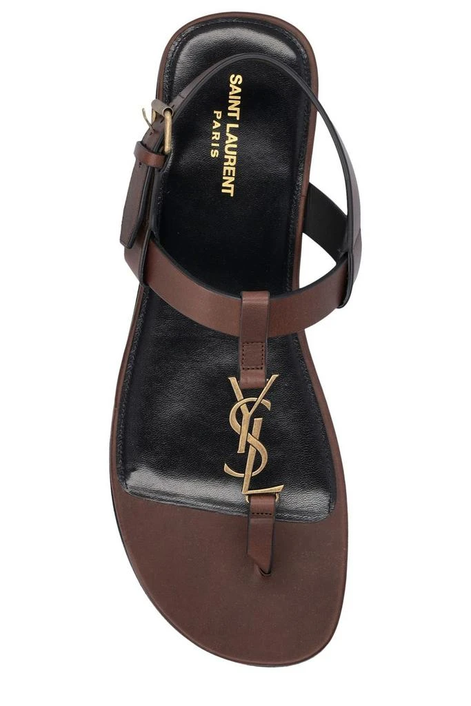 Yves Saint Laurent Saint Laurent Cassandra Logo Plaque Sandals 4
