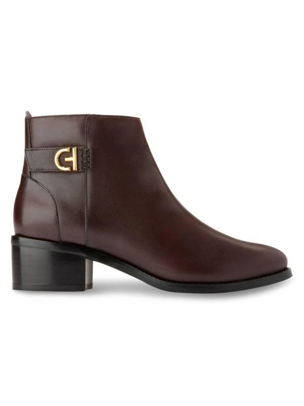 Cole Haan Holis Leather Buckle Booties 1