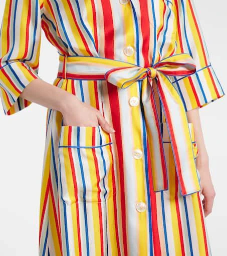 Dolce
Gabbana Striped silk shirt dress 5