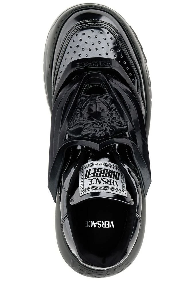 Versace Versace Medusa Metallic Low-Top Sneakers 3