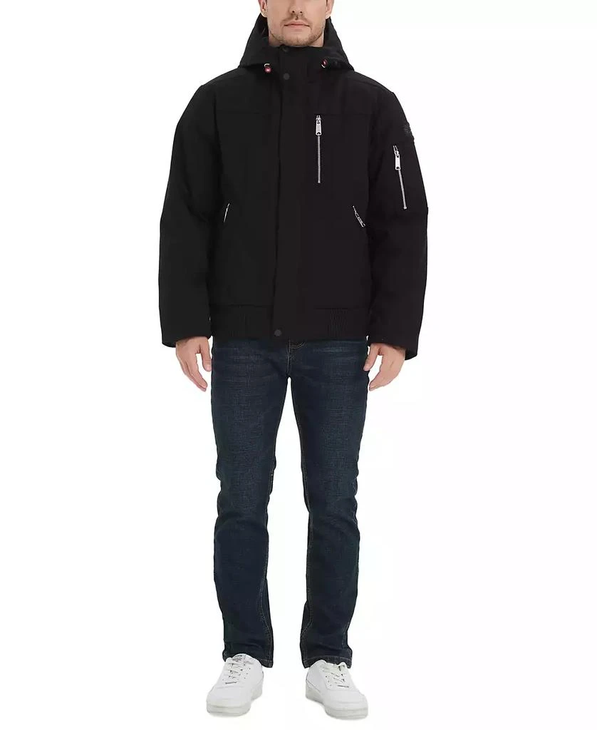 Outdoor Men
s Hooded Bomber Jacket 5
