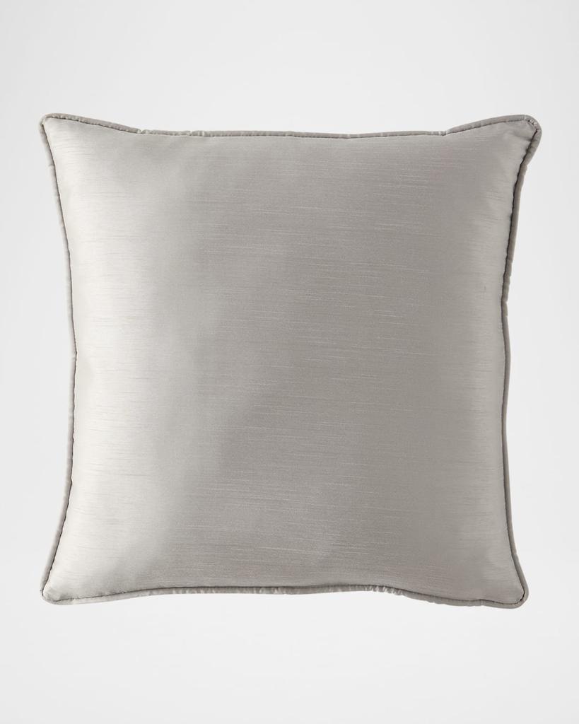 Olivia Quido Rhea Faux Silk Pillow, 20" Square