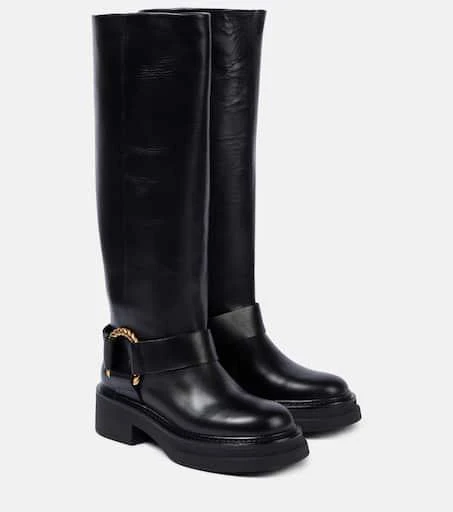 Dorothee Schumacher Chic Sophistication leather knee-high boots 1