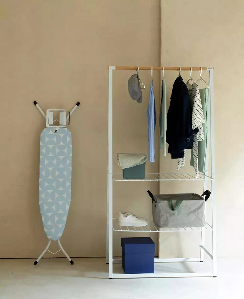 Brabantia Ironing Board A, 43 x 12" 110 x 30 Centimeter with Steam Iron Rest, 0.9" 22 Millimeter and Frame 3