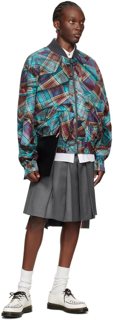 Vivienne Westwood Blue Bernardo Bomber Jacket 5
