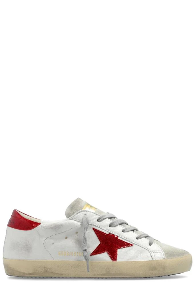 Golden Goose Deluxe Brand Golden Goose Deluxe Brand Super Star Glittered Sneakers 1