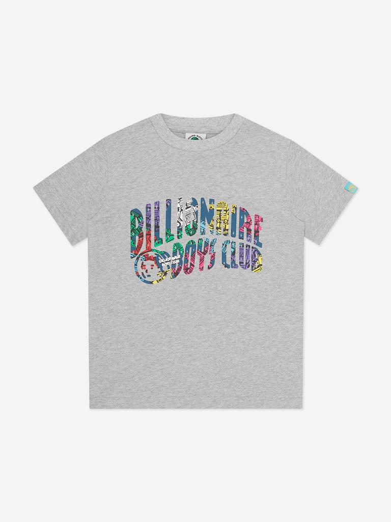Billionaire Boys Club Billionaire Boys Club Kids Robot Arch Logo T-Shirt in Grey