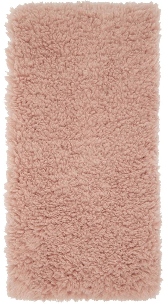 Rokh Pink Sherpa Scarf 1