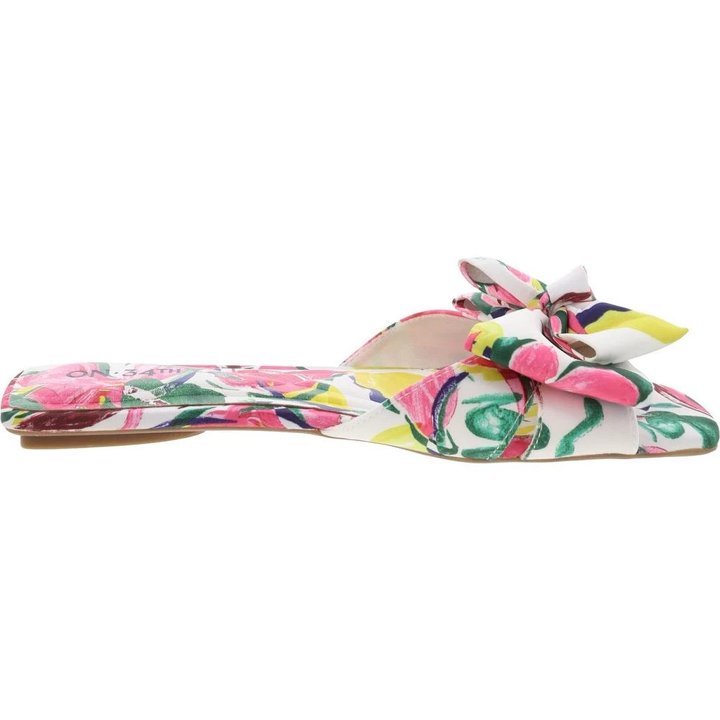 On 34th Jazminnf Womens Floral Slip On Slide Sandals 3