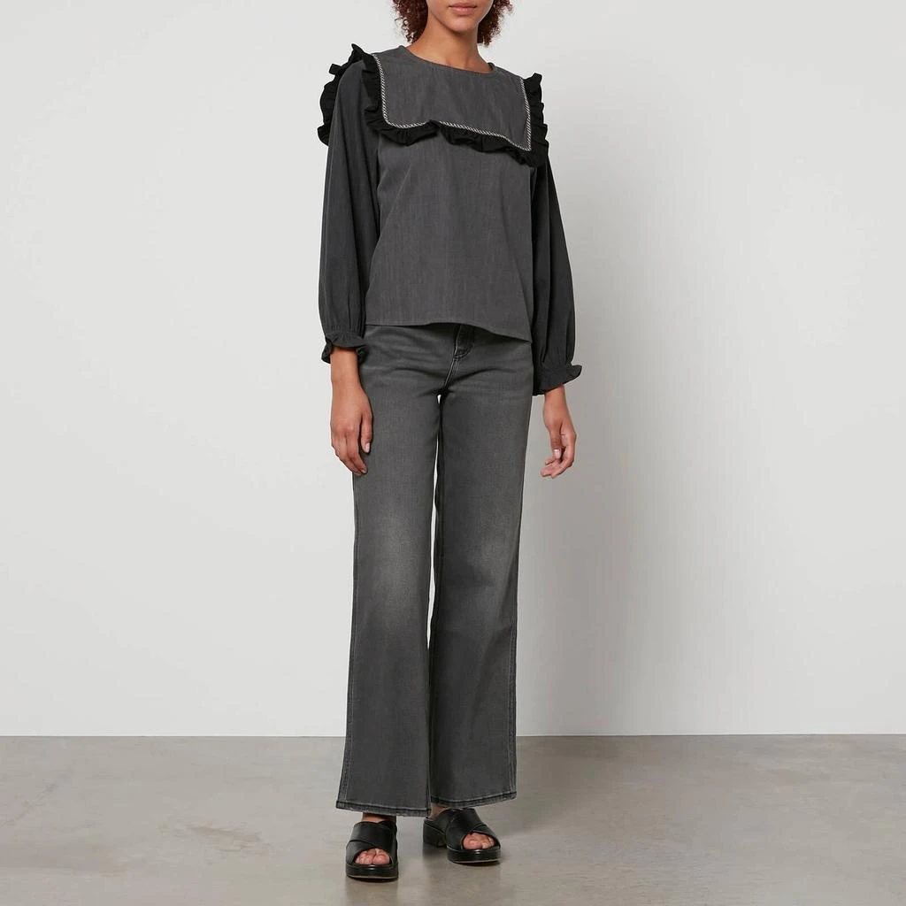 Seventy + Mochi Seventy + Mochi Mabel Denim Wide-Leg Jeans 3