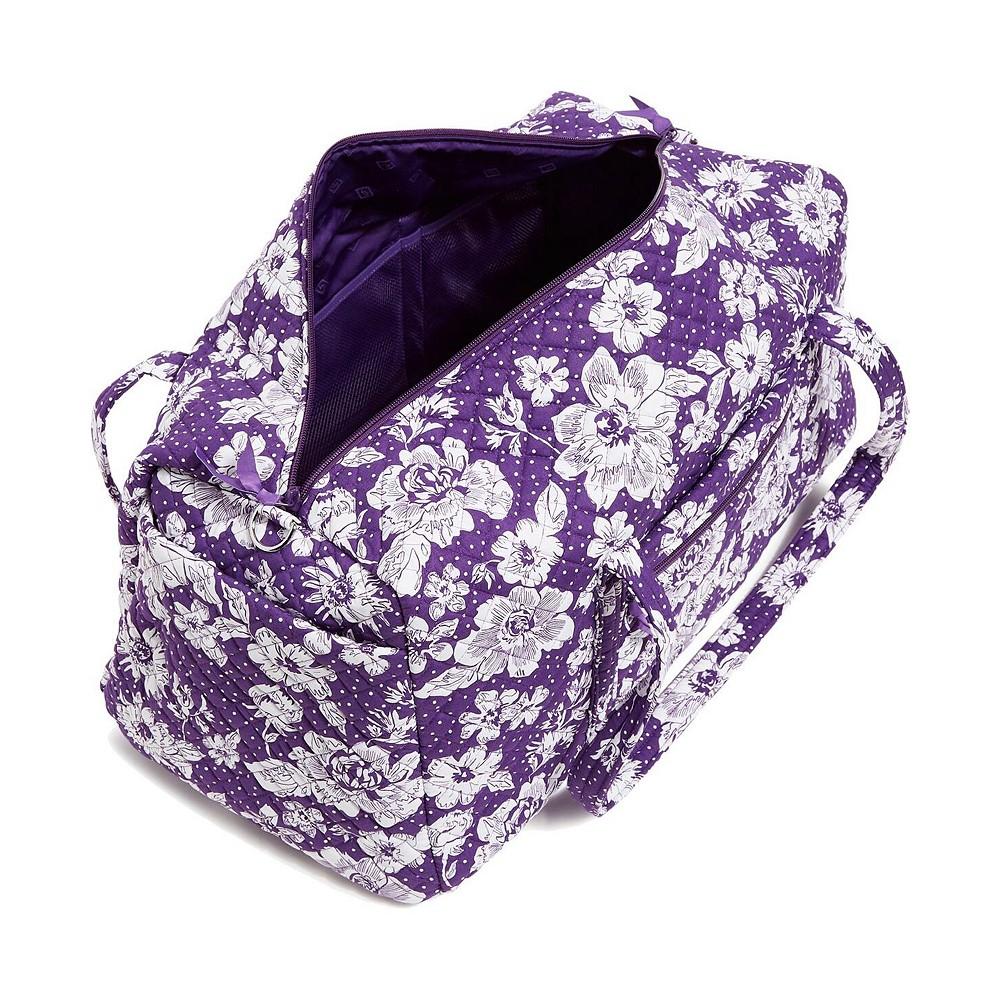 Vera Bradley TCU Horned Frogs Rain Garden Large Travel Duffel Bag