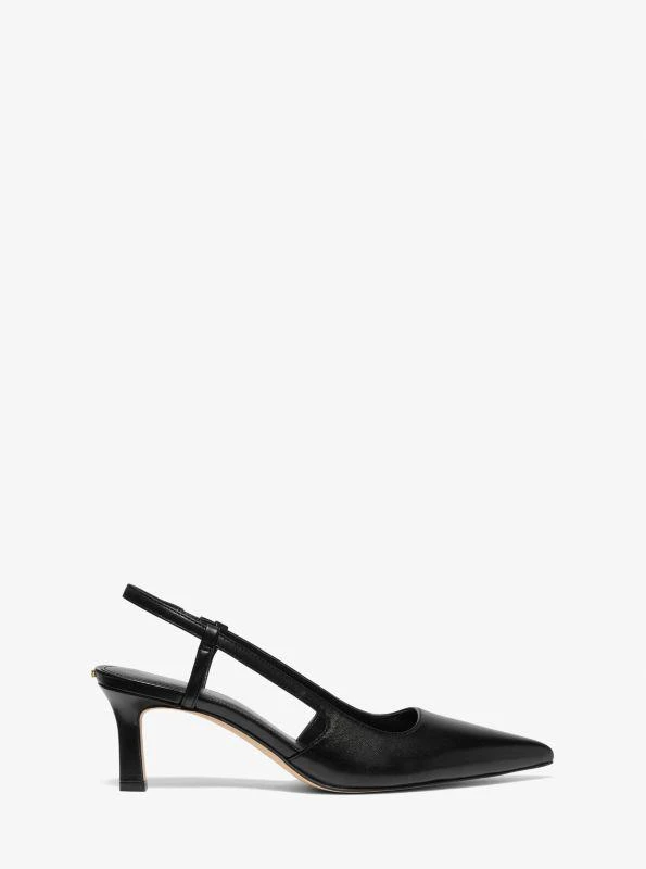 Michael Kors Alora Leather Slingback Pump 2