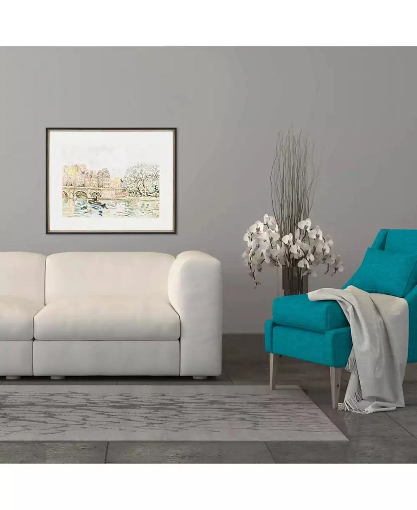 Paragon Picture Gallery Paragon Paris Le Place Dauphine Framed Wall Art, 28" x 34" 2