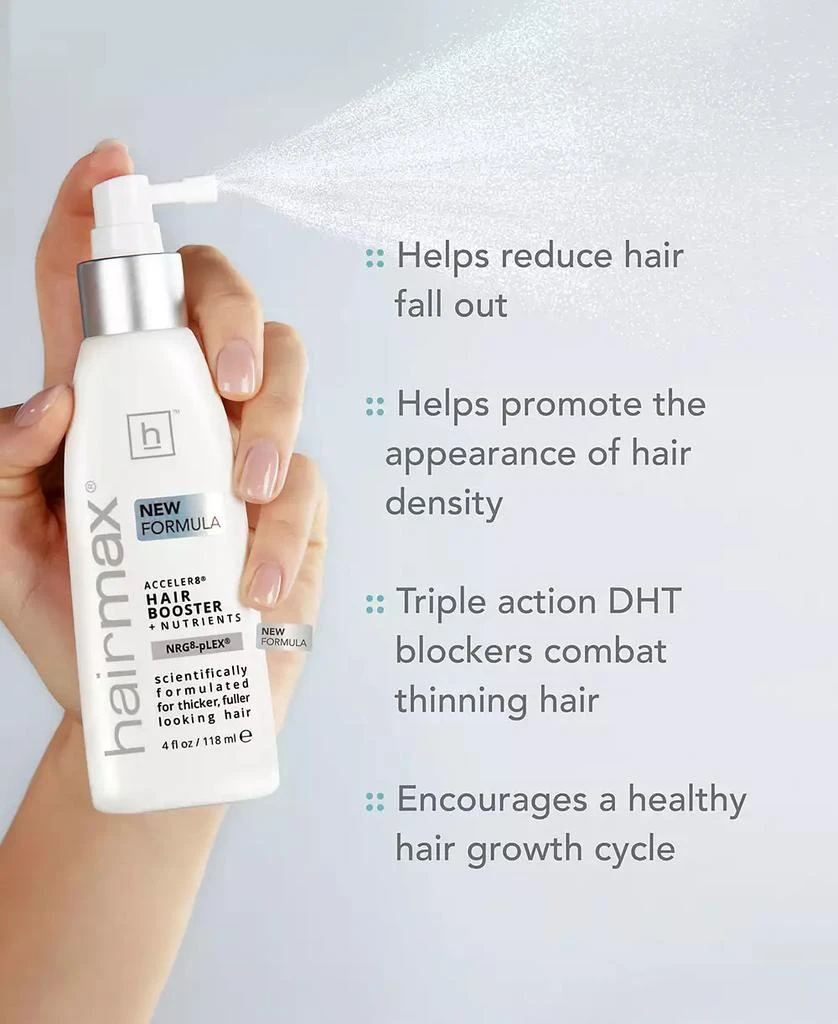HairMax Acceler8 Hair Booster and Nutrients, 4 fl. oz. 3