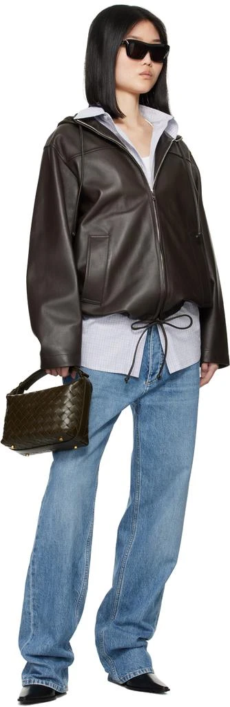 Bottega Veneta Khaki Mini Wallace Bag 4