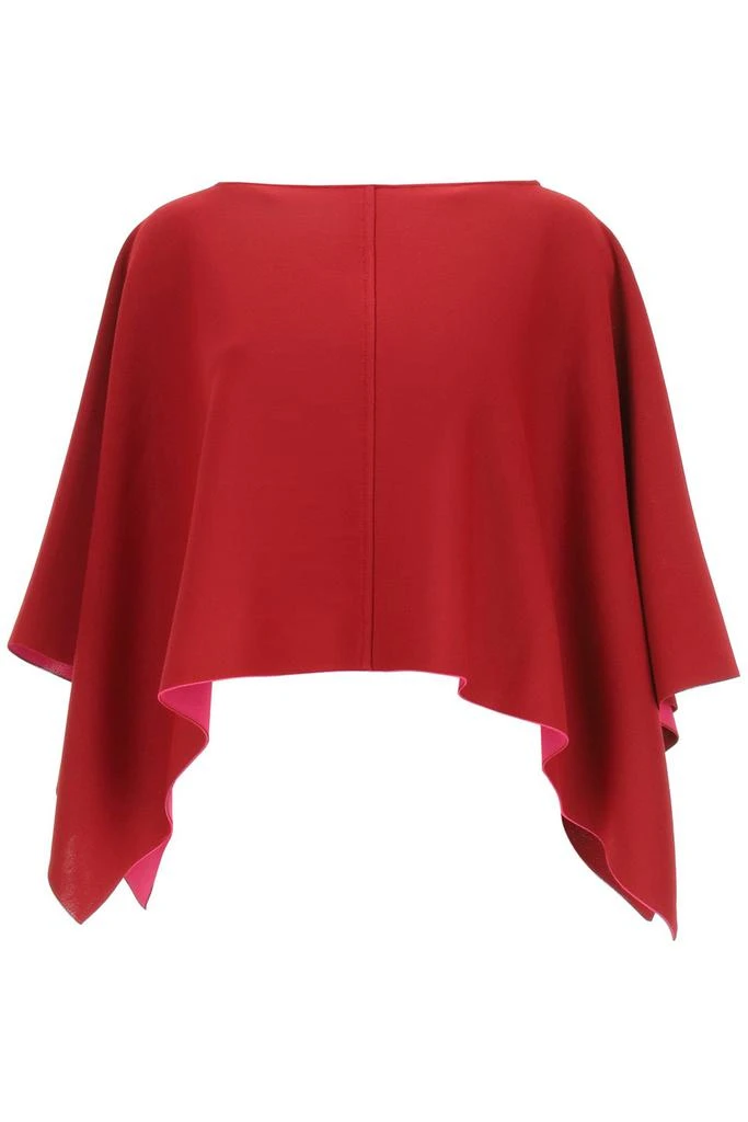 Valentino Valentino Asymmetrical Draped Cape 1