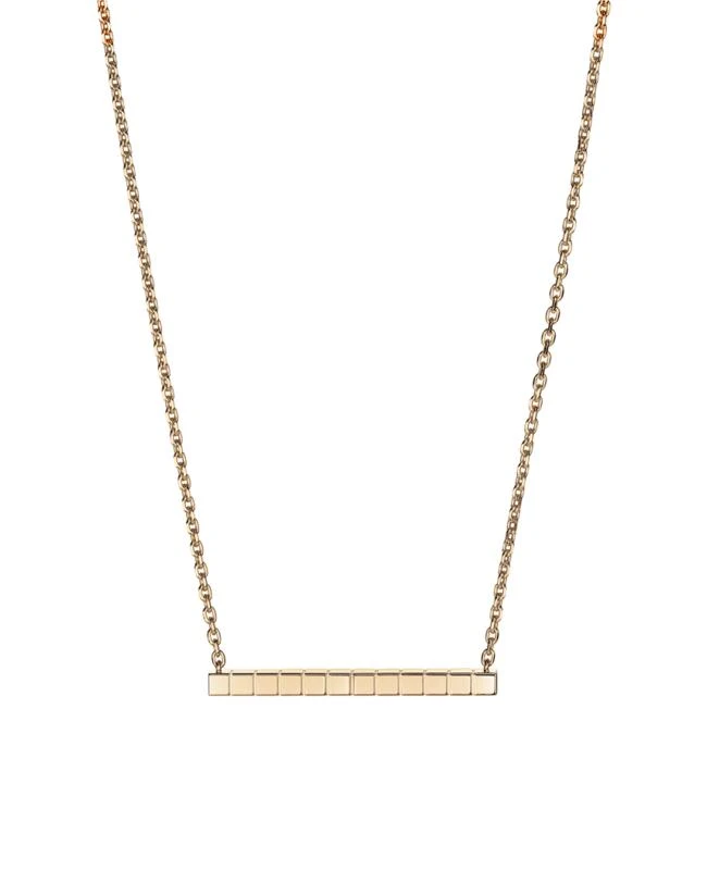 Chopard Chopard Ice Cube 18K Rose Gold Women's Necklace 817702-5001 1