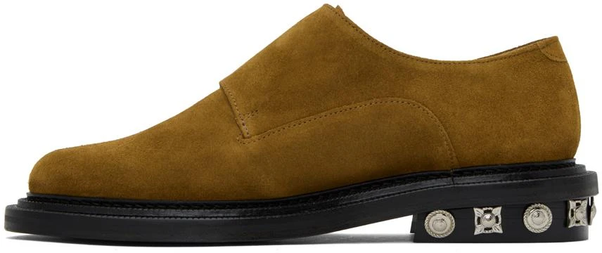 Toga Virilis Khaki Buckle Monkstraps 3