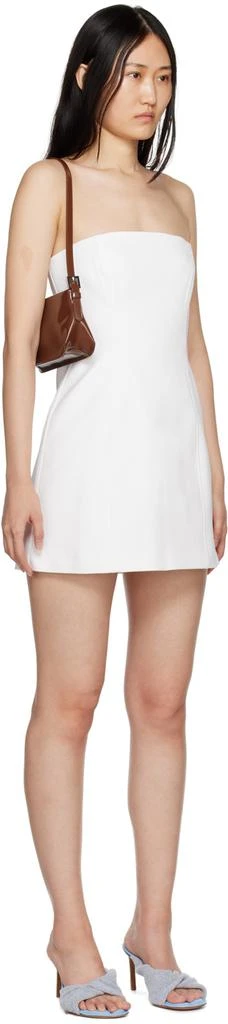 SIR. White Strapless Minidress 2