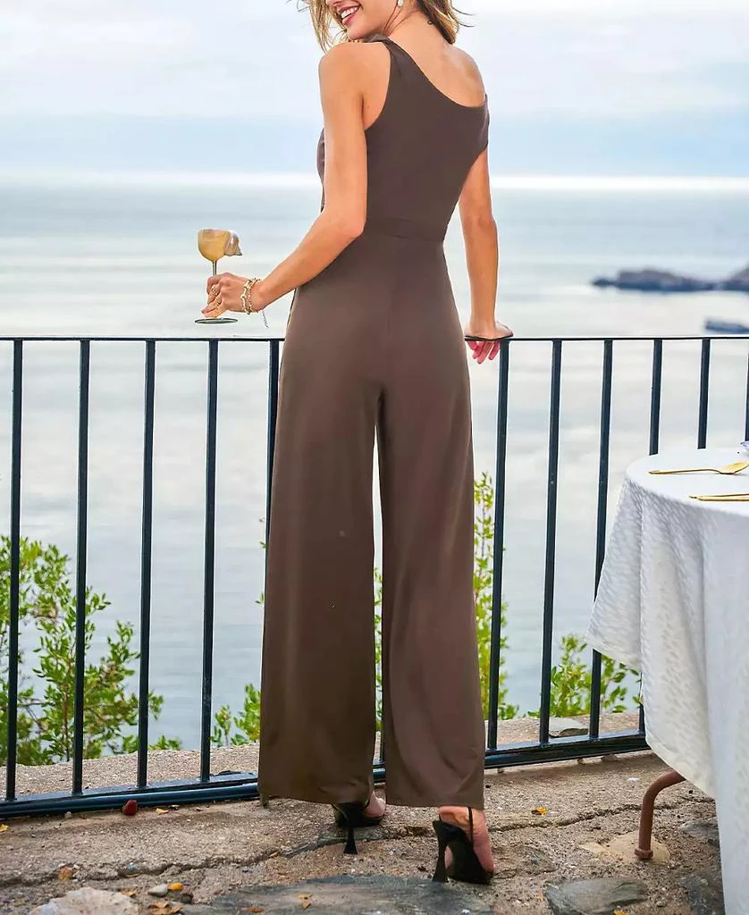 Cupshe Women
s Sharp Turn Brown Jumpsuit 3