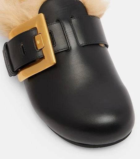 Balmain Anthem leather clogs 5