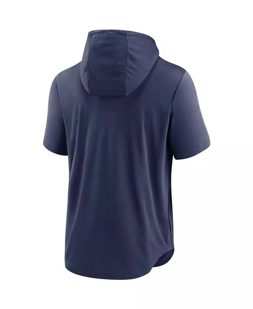 NIKE Men's Navy Detroit Tigers Home Team Short Sleeve Hoodie Top 3