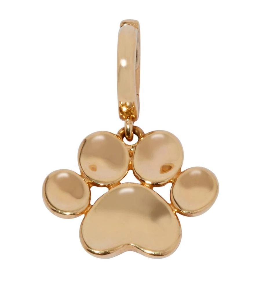 Annoushka Yellow Gold Paw Print Charm 2