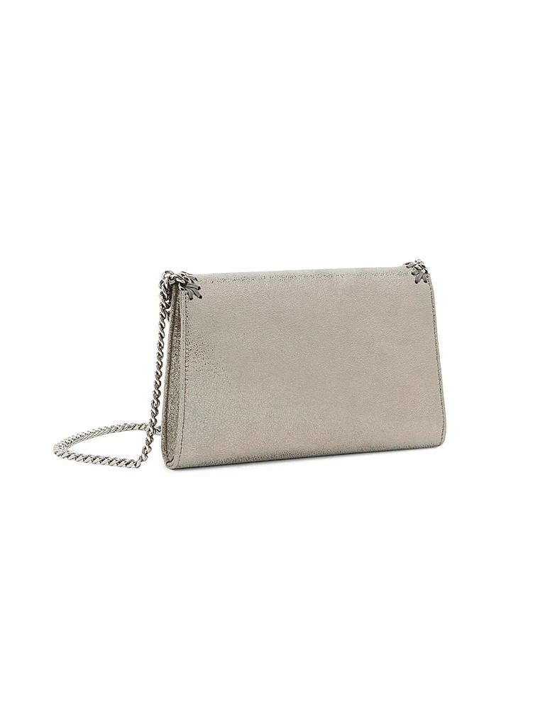 Stella McCartney Mini Falabella Metallic Clutch 5