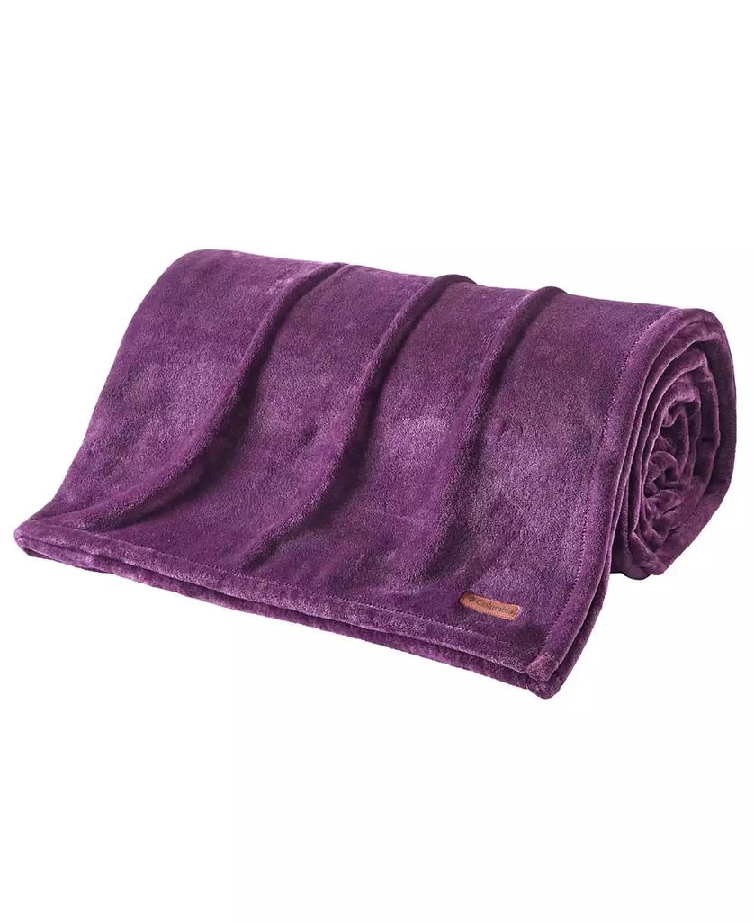 Columbia Super Soft Plush Fleece Blanket 3