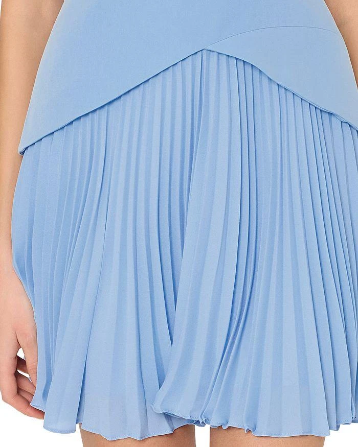 Milly Haddy Pleated Mini Dress 3