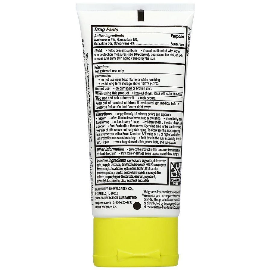 Walgreens Super Invisible SPF 40 3