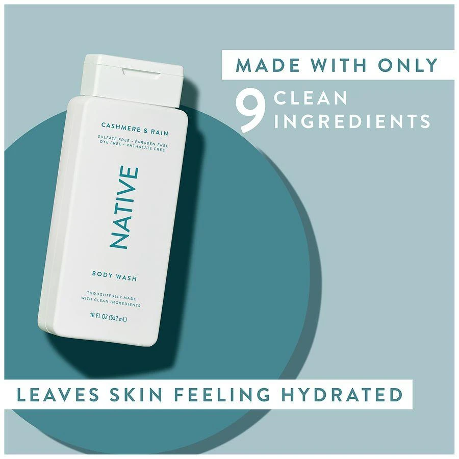 Native Body Wash Cashmere 
Rain 6