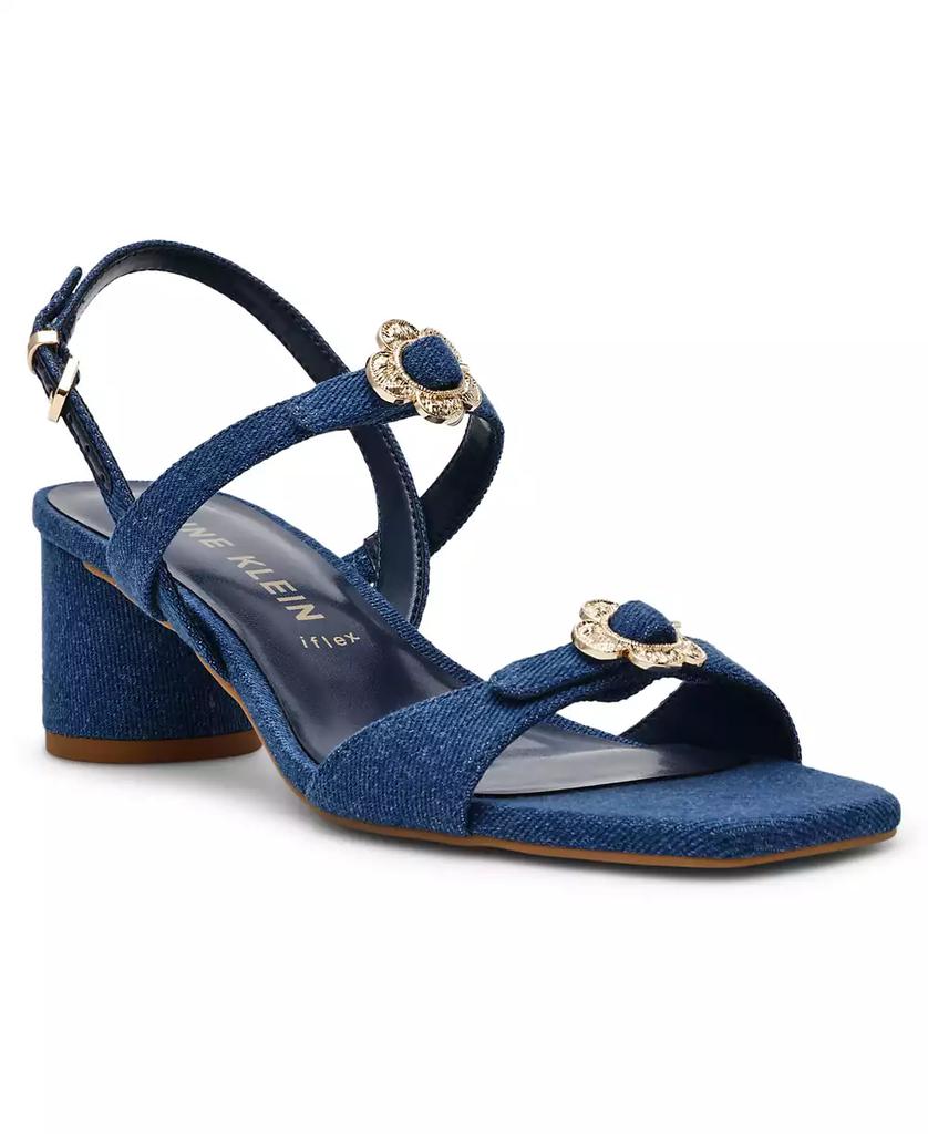 Anne Klein Women's Felipa Square Toe Dress Sandals