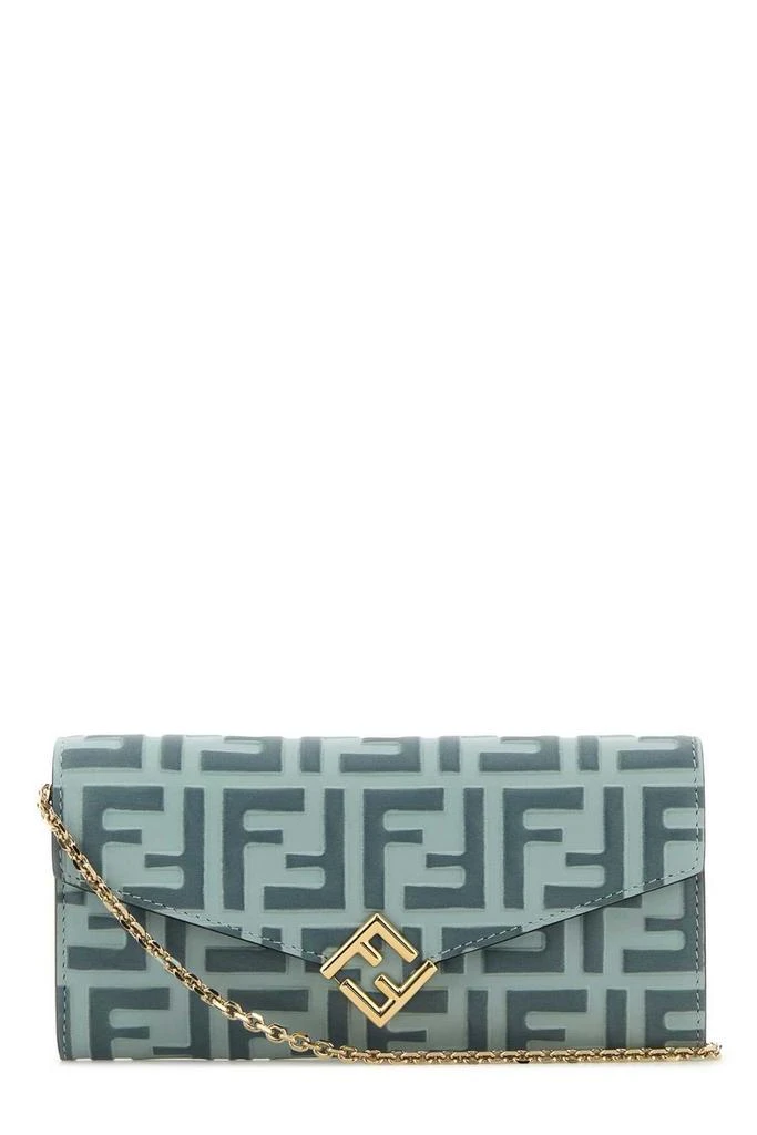 Fendi Fendi FF Diamonds Continental Chain-Linked Wallet 1