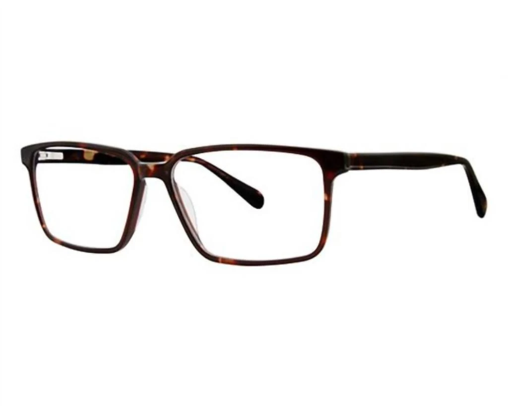 Giovani di Venezia Men
s Brice Rectangle Eyeglasses In Tortoise