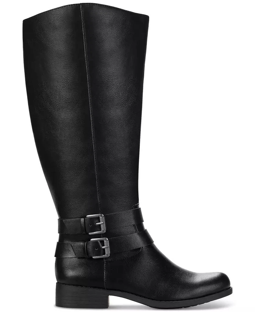 Style & Co Women's Maliaa Wide-Calf Buckled Riding Boots, Created for Macy's 10
